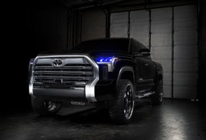 Toyota Tundra Demon Eye Headlight Kit - ORACLE Lighting - ColorSHIFT - RGB - `22-`27